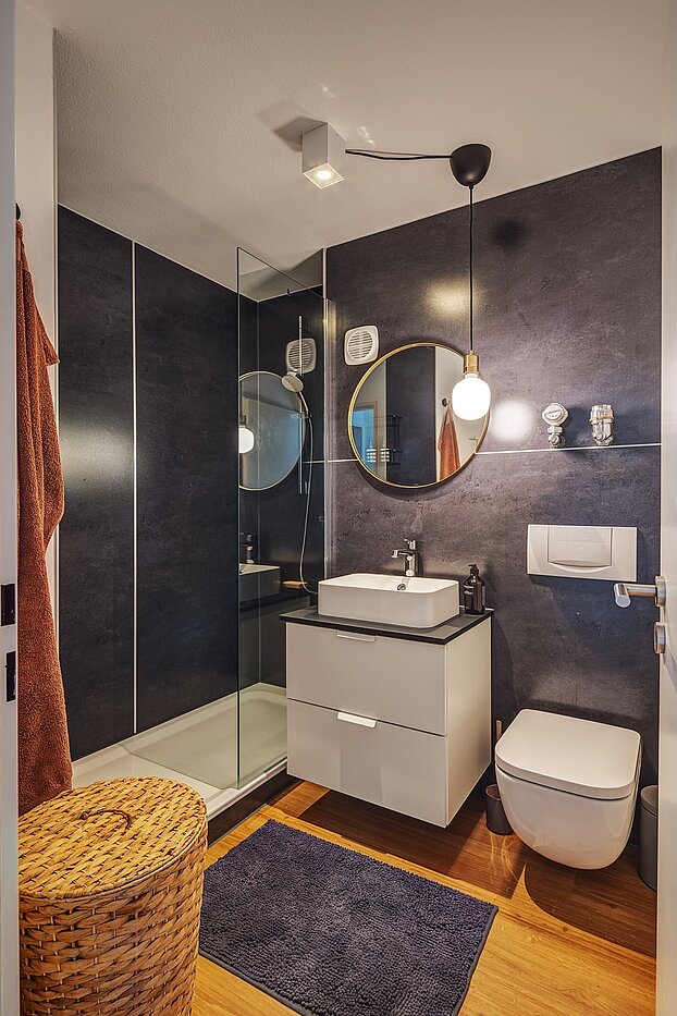 Appartamento a 1 camera | München-Maxvorstadt | 700022 | Elegantes Badezimmer