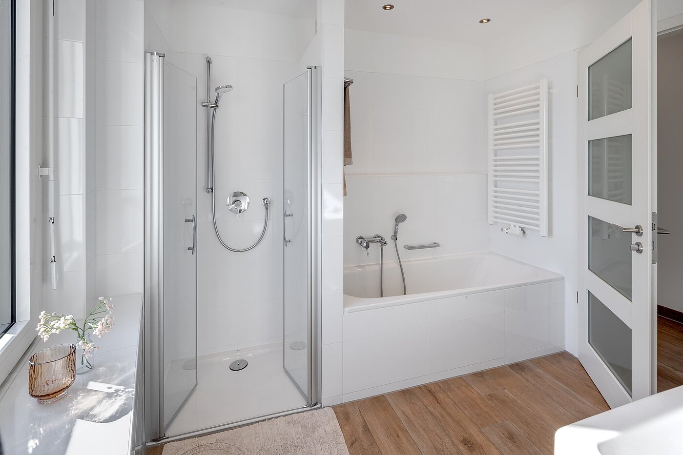 Appartamento a 3 camere | München-Obersendling | 70260 | ...Dusche und Badewanne