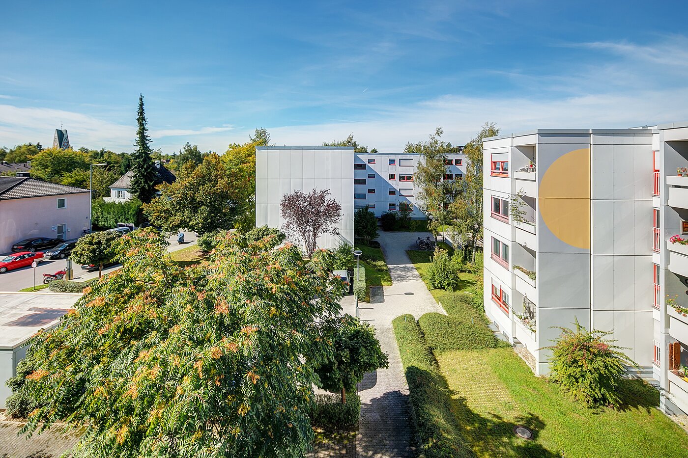 Appartamento a 2.5 camere | München-Hadern | 70393 | Ausblick von der Loggia