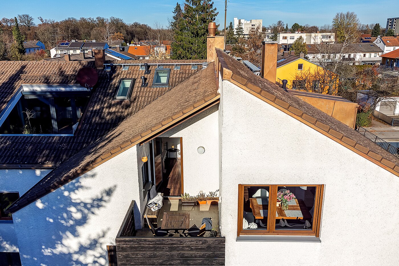 Appartamento a 2 camere | München-Untermenzing | 70177 | Blick auf den Balkon