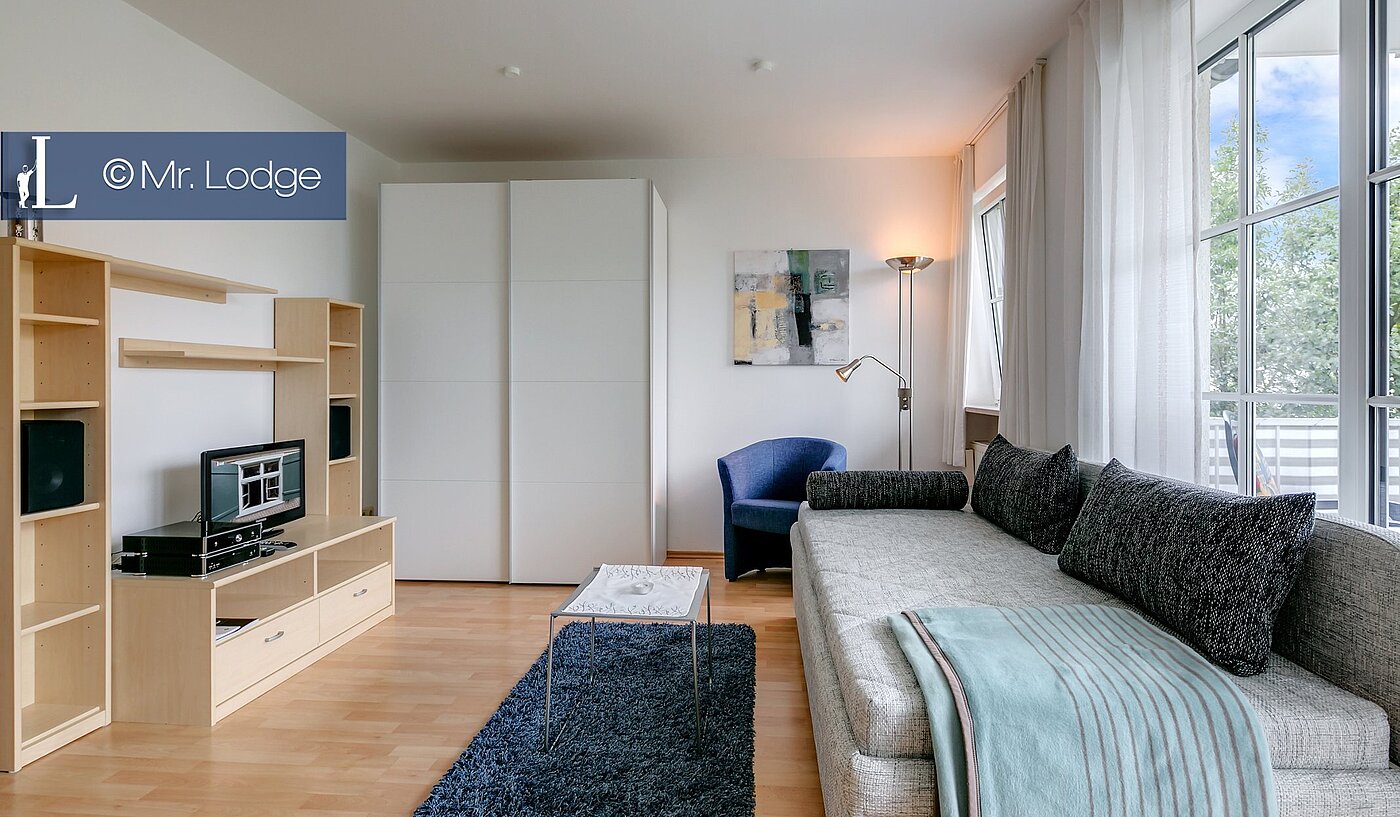 Appartamento a 1 camera | München-Untermenzing | 1802ML1 | Großer Wohn- Schlafbereich