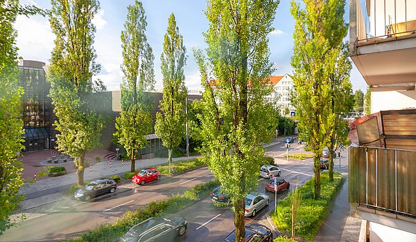 Apartment a 1 camera | München-Sendling | 70389 | Ausblick Balkon