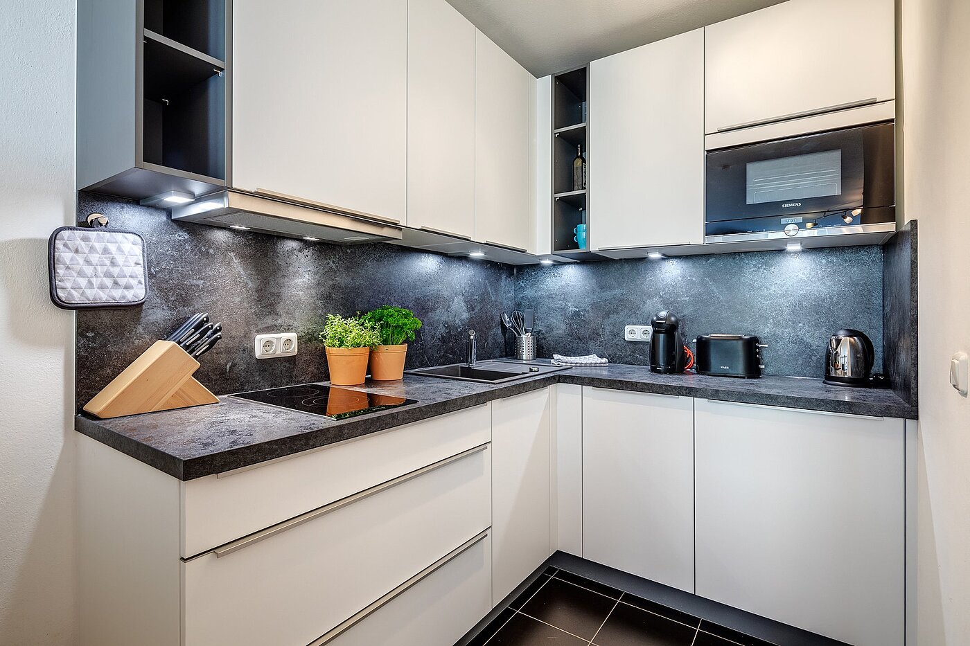 Appartamento a 1 camera | München-Haidhausen | 2102ML4 | Moderne Küche...