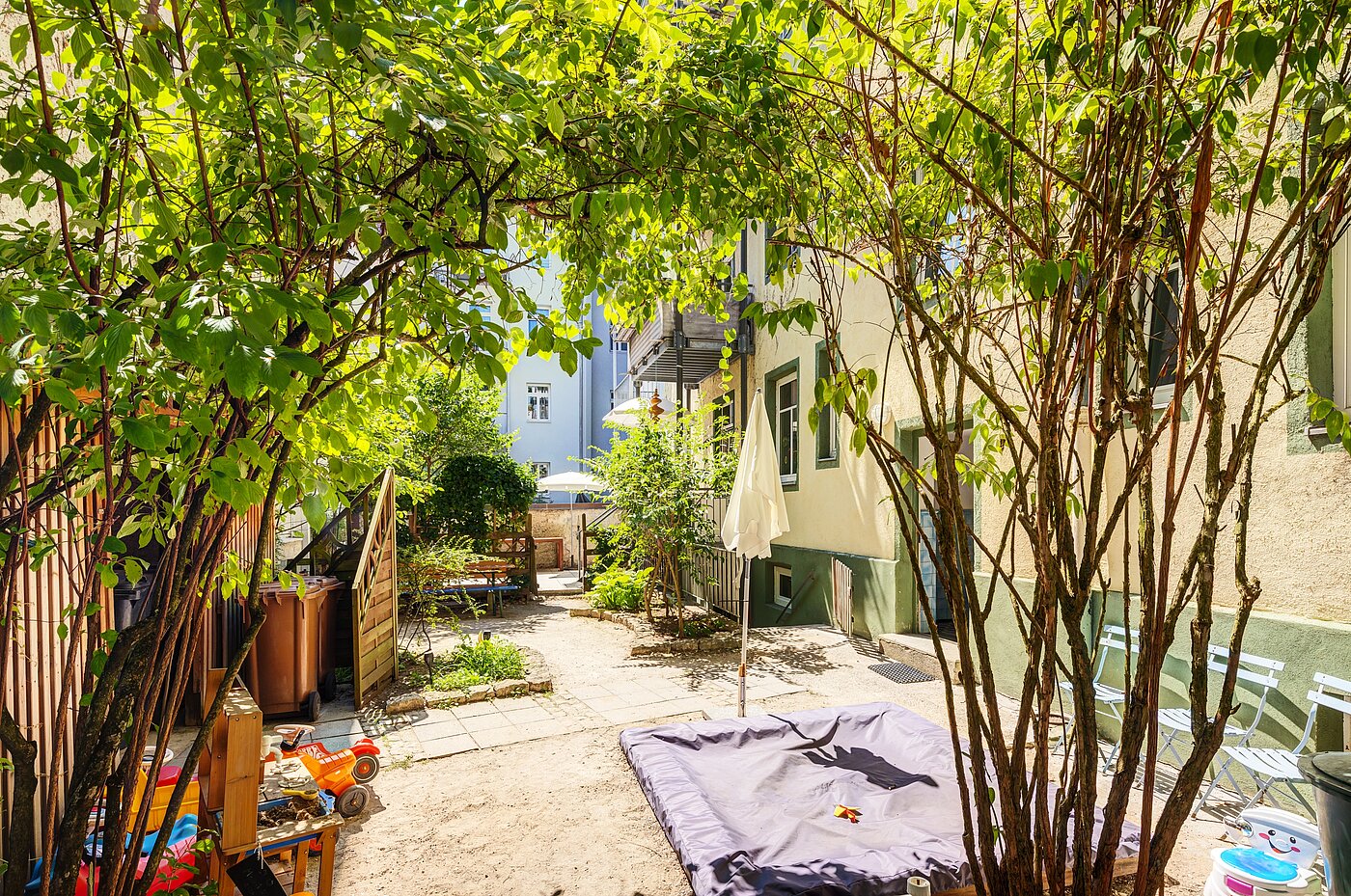 Appartamento a 1.5 camere | München-Neuhausen | 70473 | Einladender Innenhof
