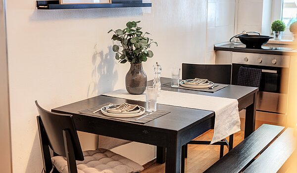 Appartamento a 1.5 camere | München-Neuhausen | 70473 | Gemütlicher Essplatz