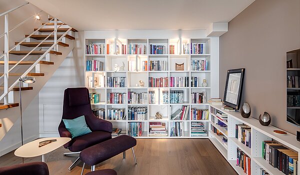 Appartamento a 5 camere | München-Maxvorstadt | 1807ML1 | Fernseh- und Leseraum