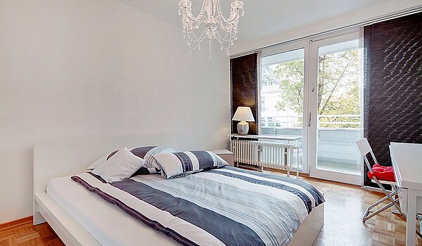 Appartamento a 2 camere | München-Maxvorstadt | 70497 | Schlafzimmer