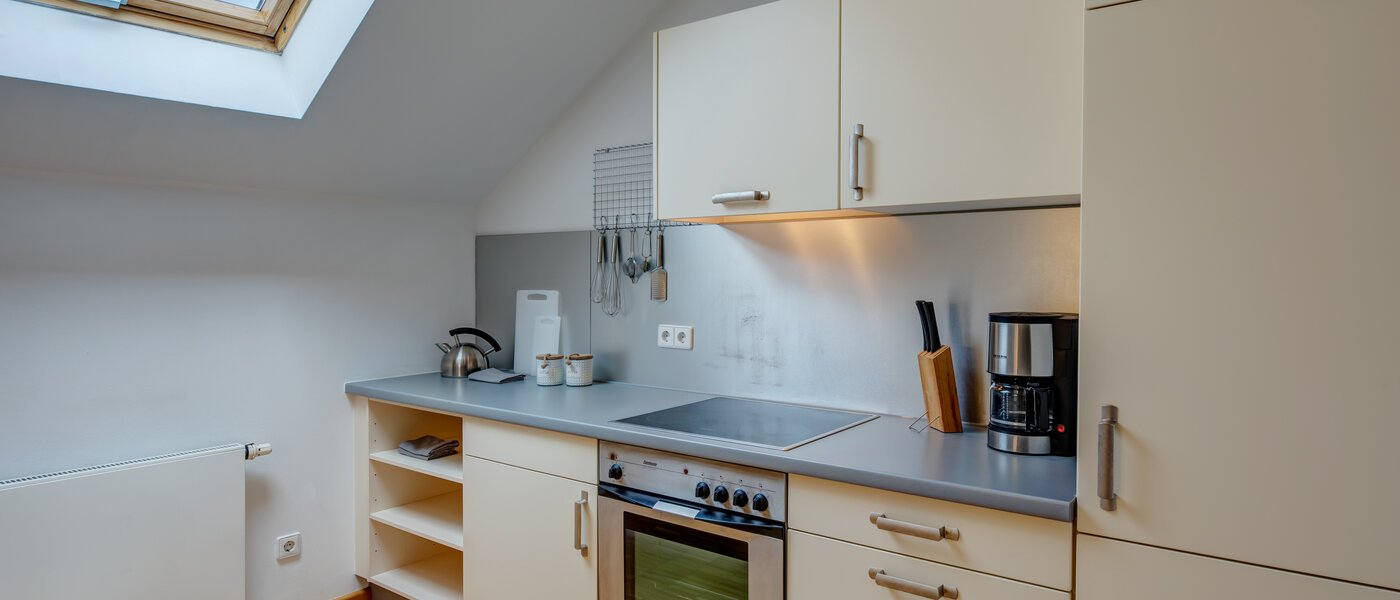 attico con terrazzo München Maxvorstadt - Museumsviertel 02 cucina 1