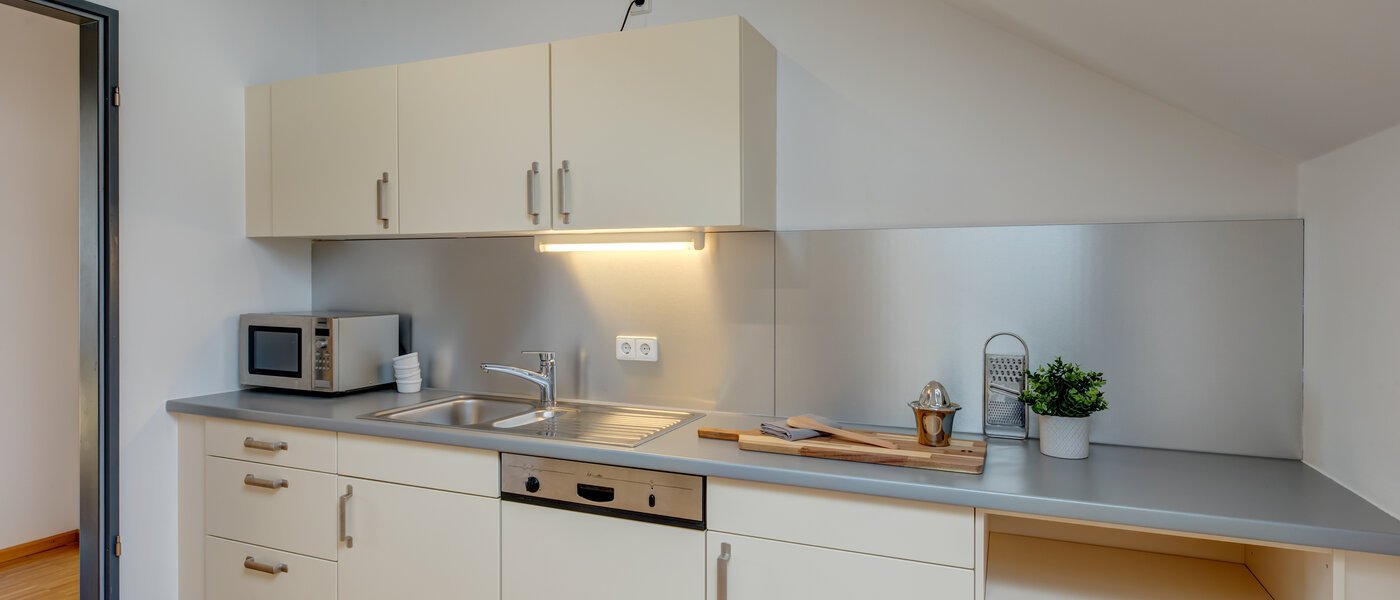 attico con terrazzo München Maxvorstadt - Museumsviertel 03 cucina 1