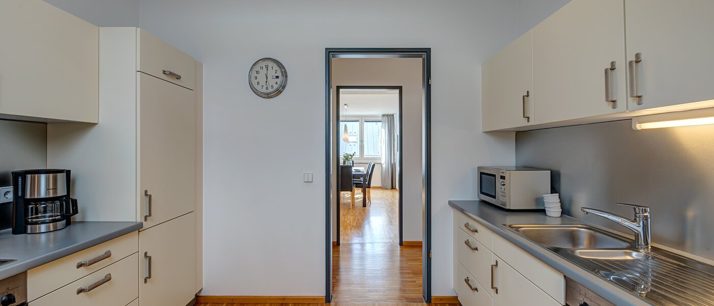 attico con terrazzo München Maxvorstadt - Museumsviertel 04 cucina 1