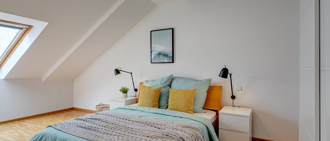 attico con terrazzo München Maxvorstadt - Museumsviertel 01 3°camera da letto 1