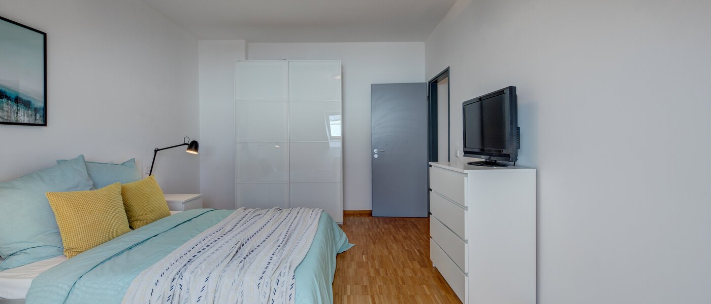 attico con terrazzo München Maxvorstadt - Museumsviertel 04 3°camera da letto 1