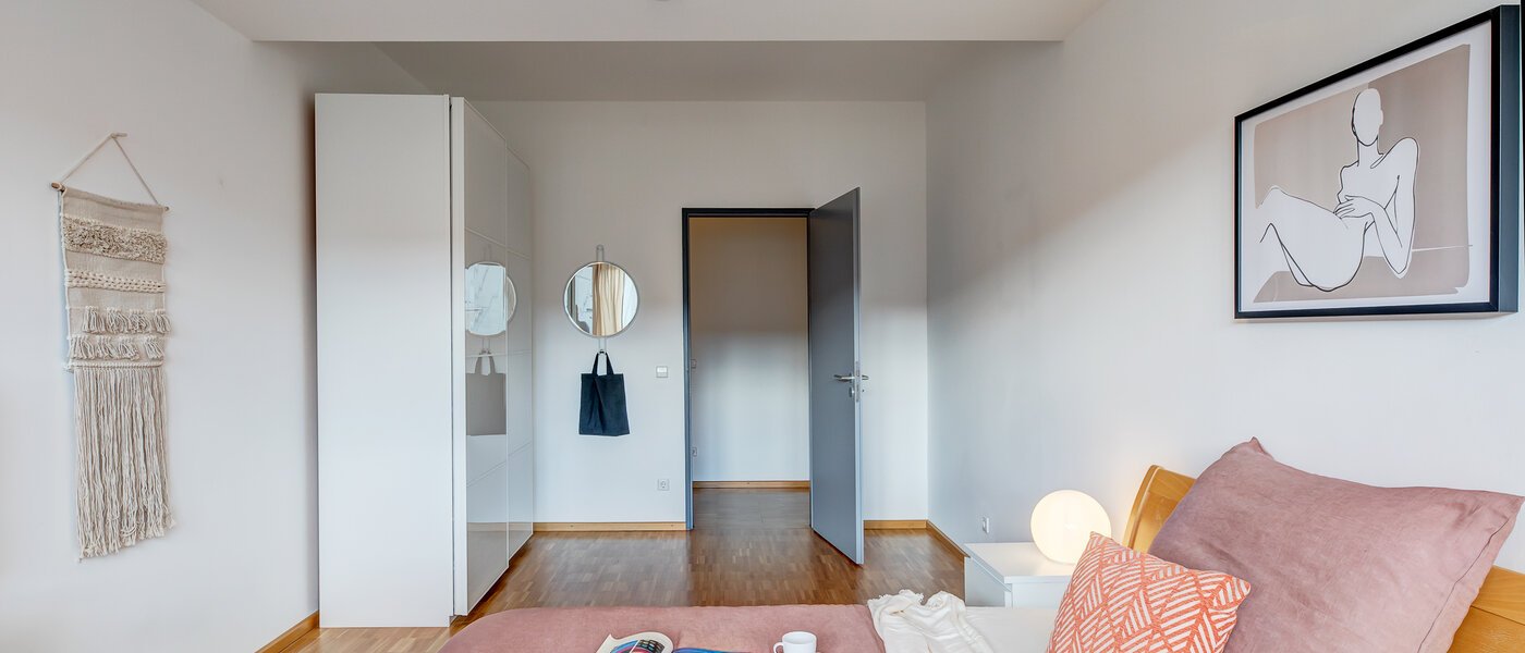 attico con terrazzo München Maxvorstadt - Museumsviertel 03 2° camera da letto 1