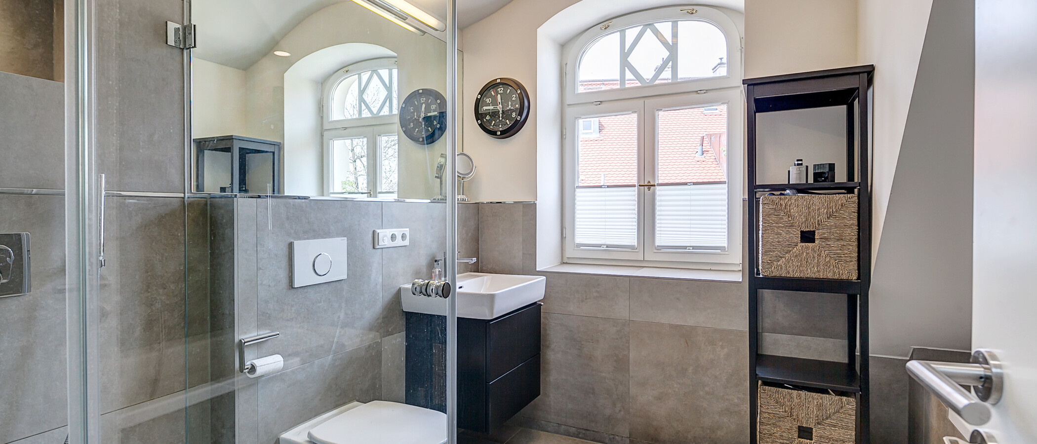appartamento con galleria München Schwabing (rechts der Leopoldstraße) 02 bagno 10012