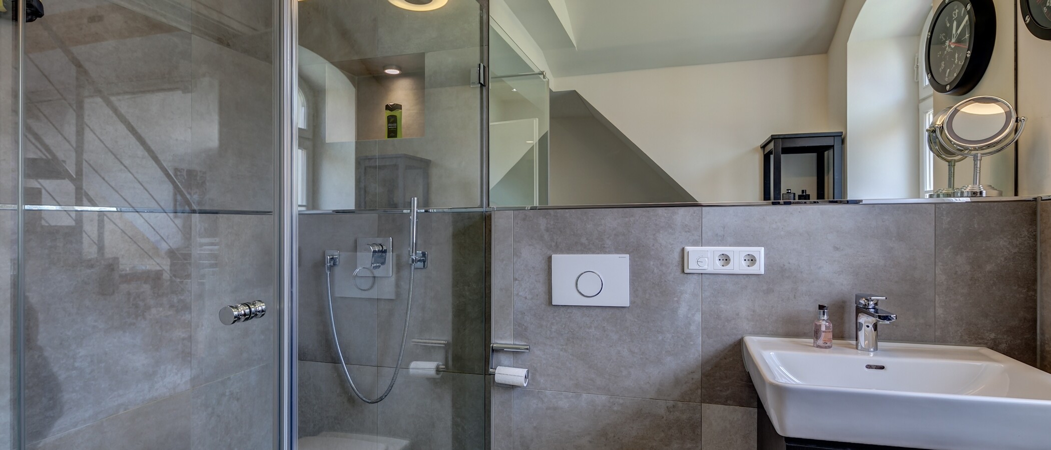 appartamento con galleria München Schwabing (rechts der Leopoldstraße) 03 bagno 10012