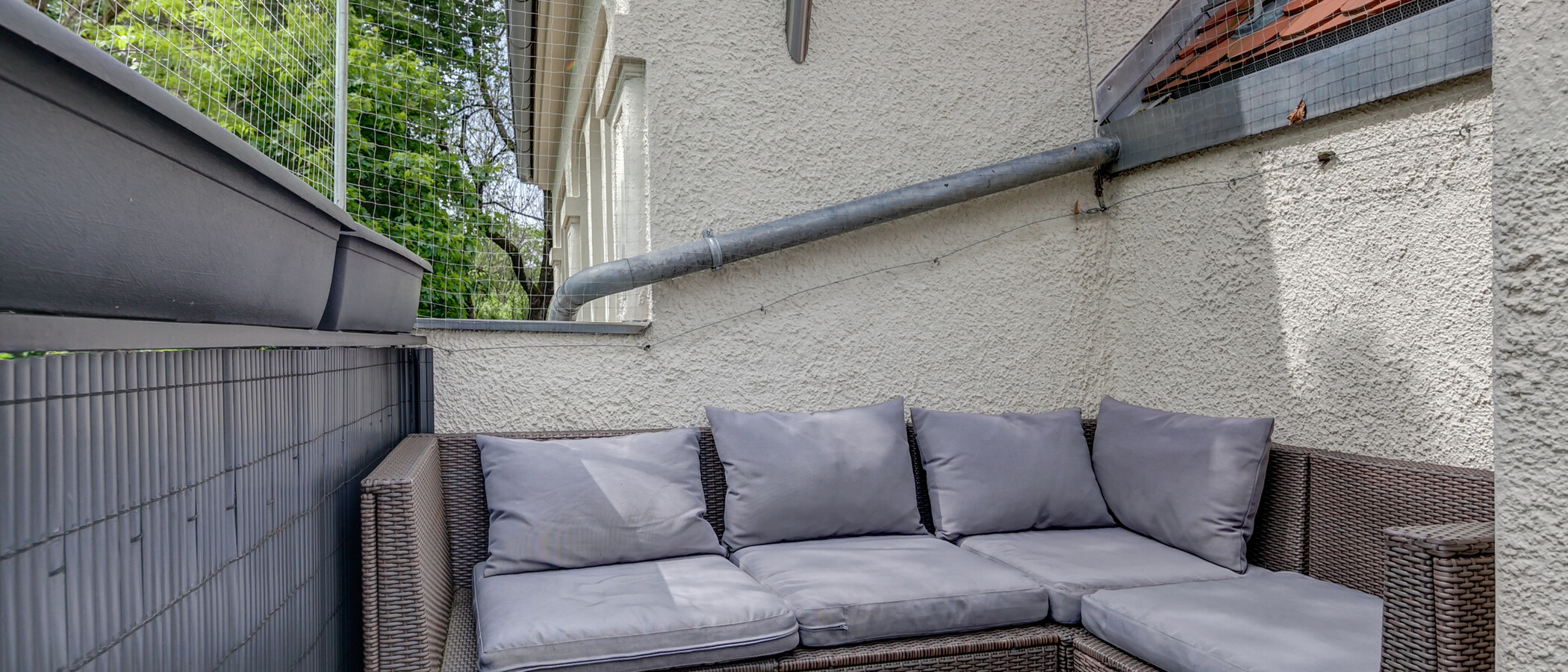 appartamento con galleria München Schwabing (rechts der Leopoldstraße) 01 terrazza 10012