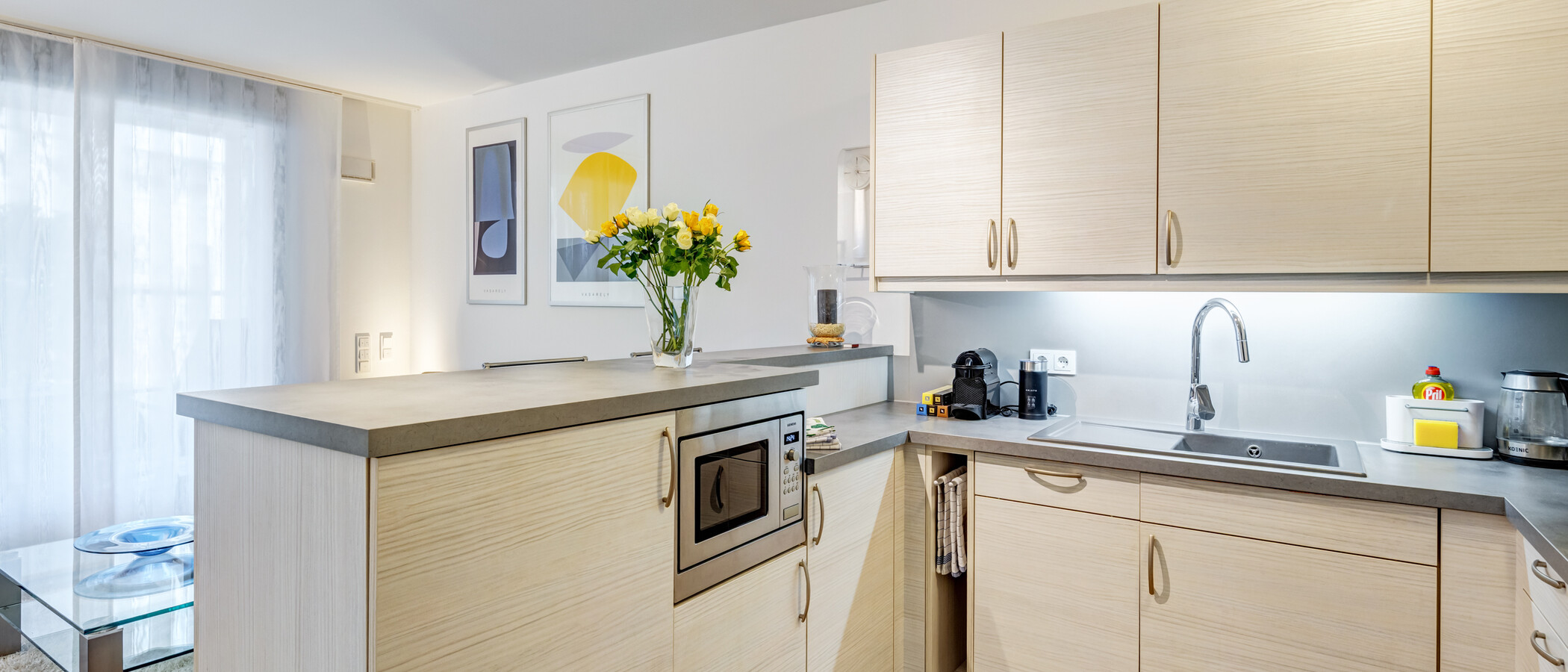 appartamento München Lehel 02 cucina 10017