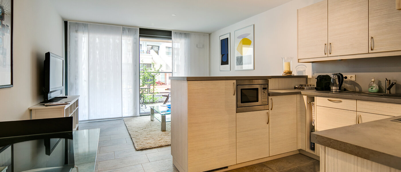 appartamento München Lehel 04 cucina 10017