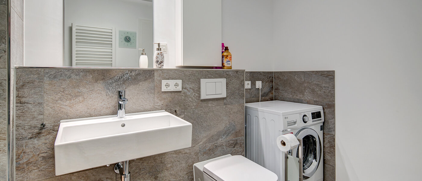 appartamento München Lehel 02 bagno 10017