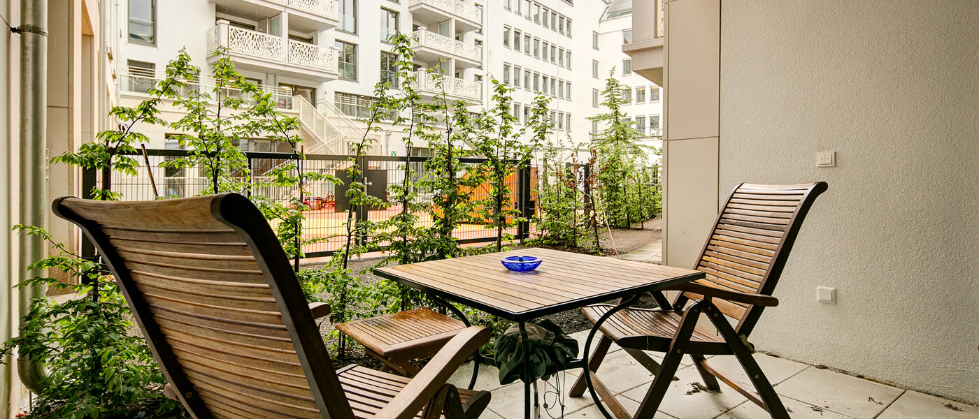 appartamento München Lehel 01 terrazza 10017