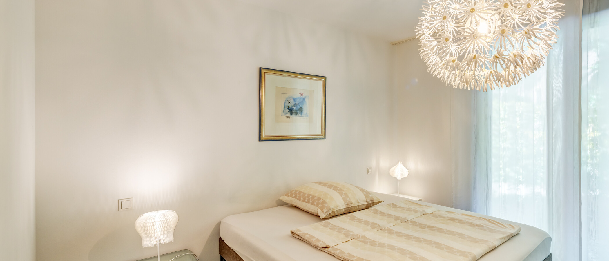 appartamento München Lehel 01 camera da letto 10017