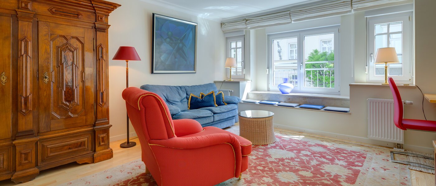 appartamento München Neuhausen 01 soggiorno 10045