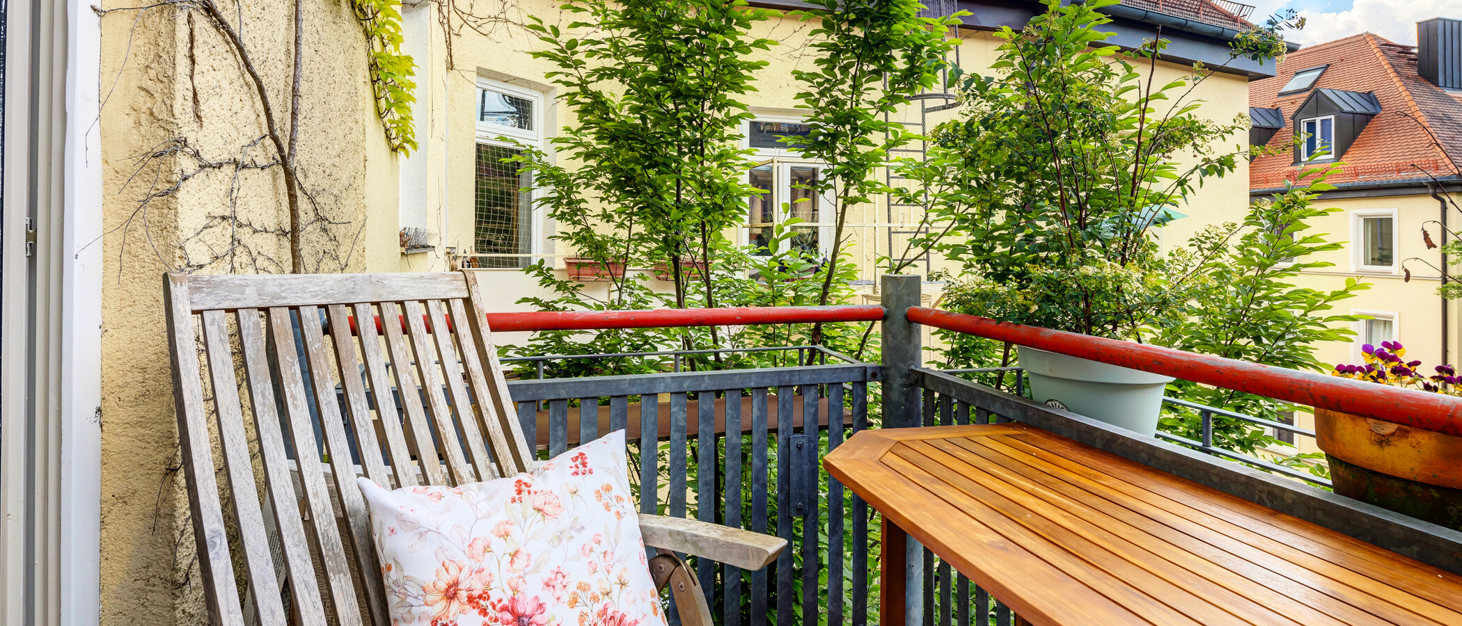 appartamento München Obergiesing 03 balcone 10070