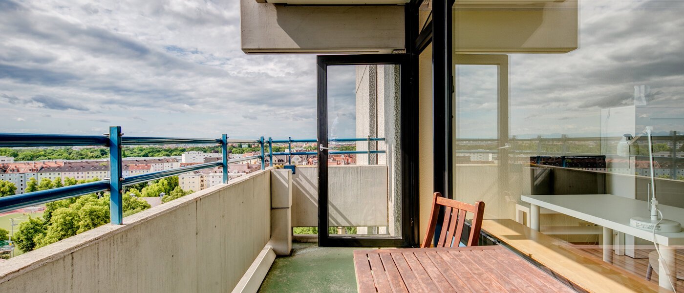 appartamento München Haidhausen 02 balcone 10075