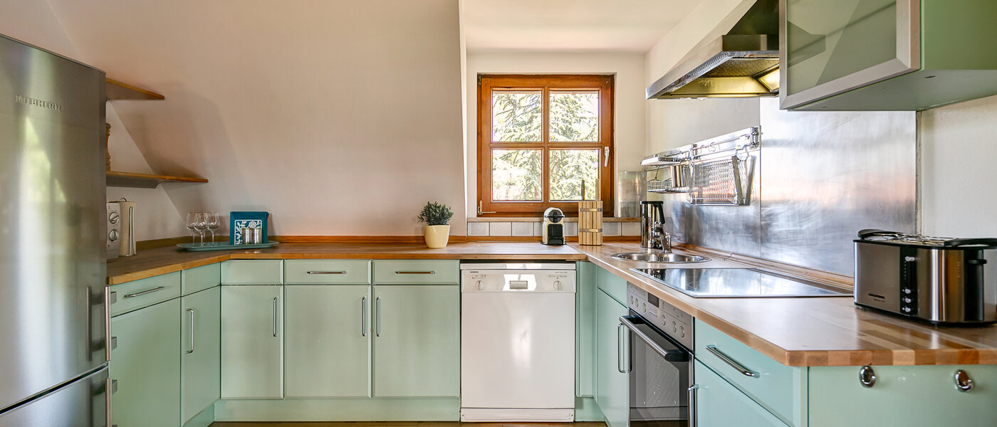 attico München Obermenzing 02 cucina 10079