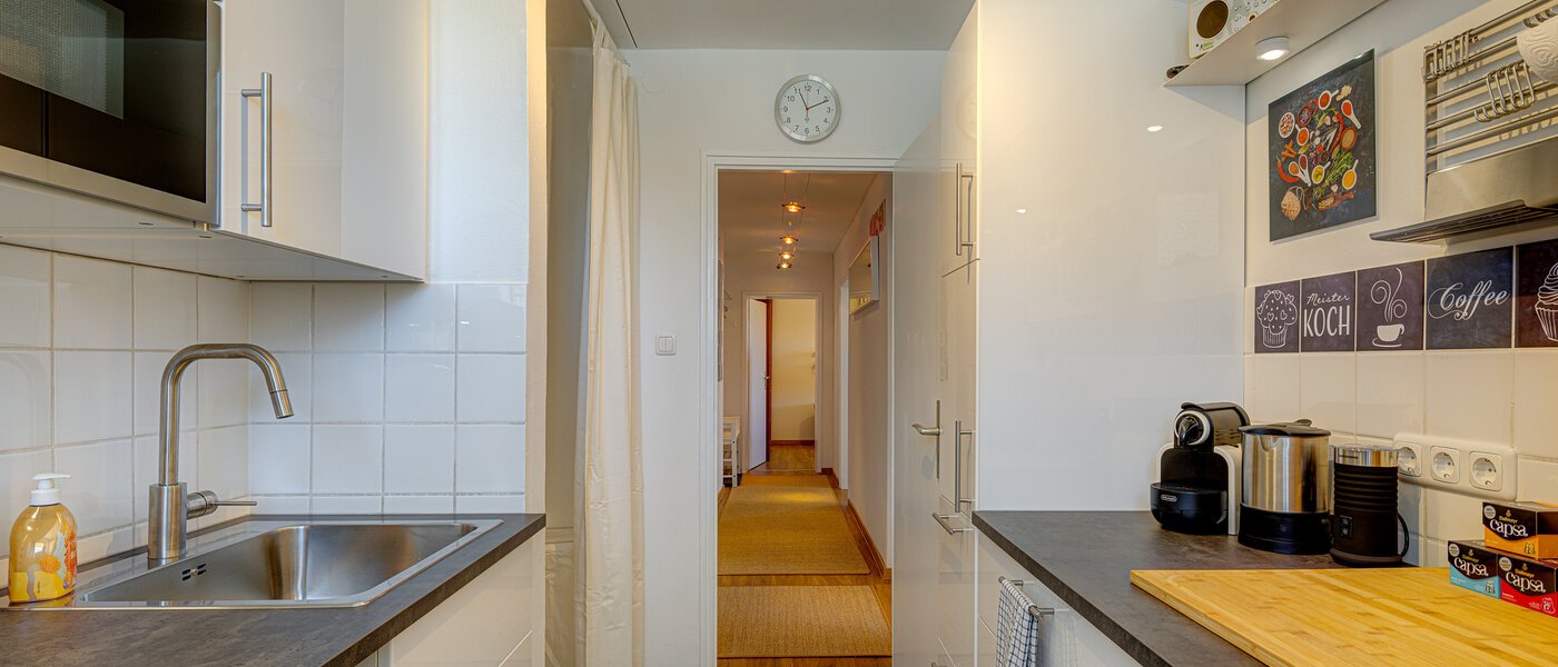 appartamento München Lehel 02 cucina 10088