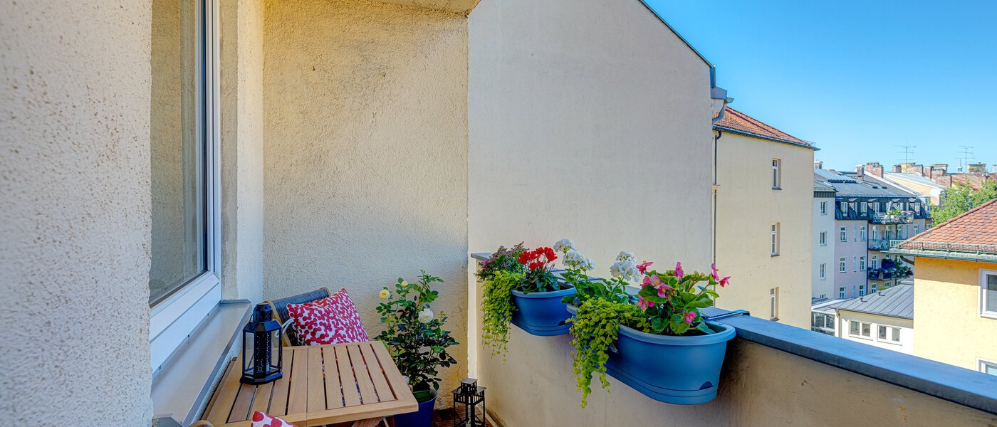 appartamento München Lehel 01 1° balcone 10088