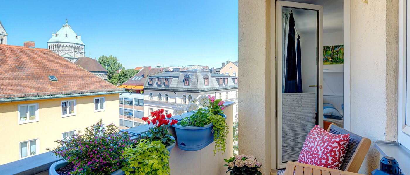 appartamento München Lehel 02 1° balcone 10088