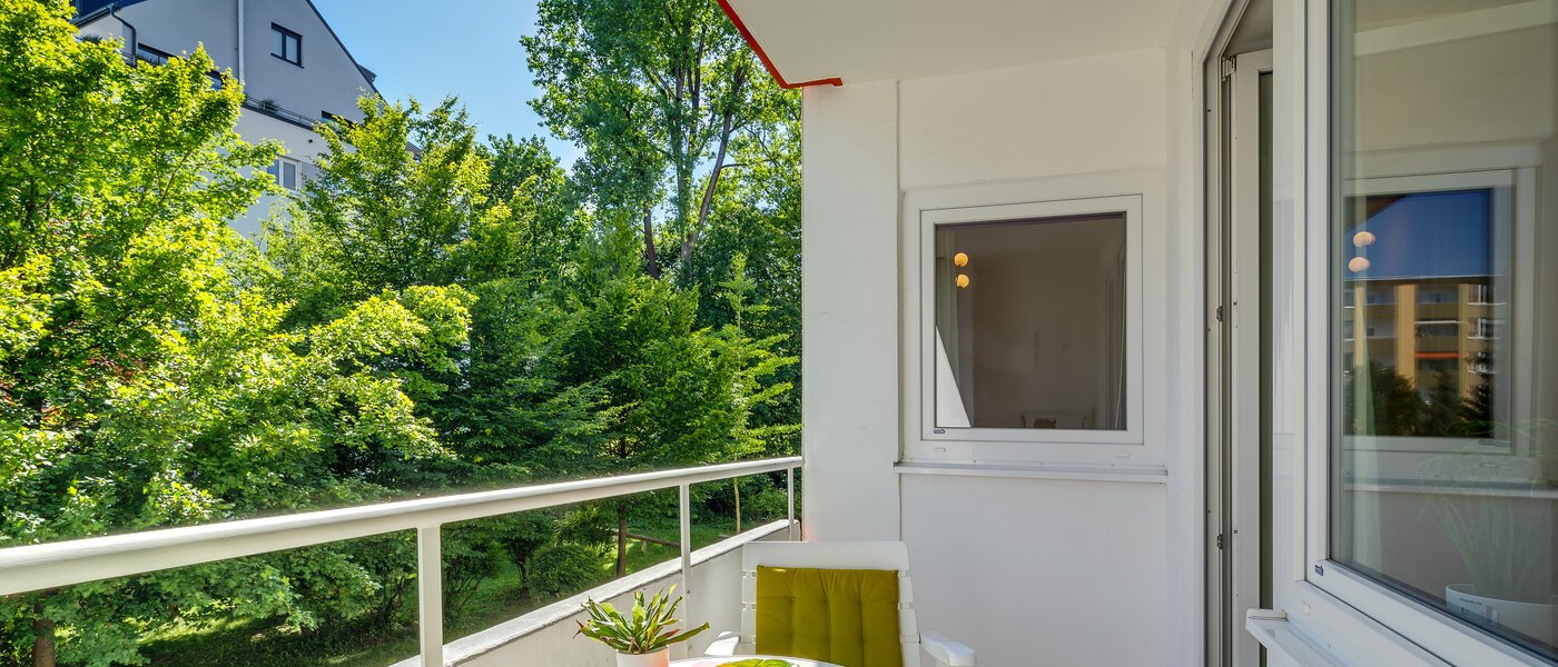 appartamento München Haidhausen 02 balcone 10089