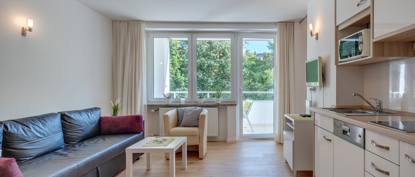 appartamento München Haidhausen 01 zona living 10089