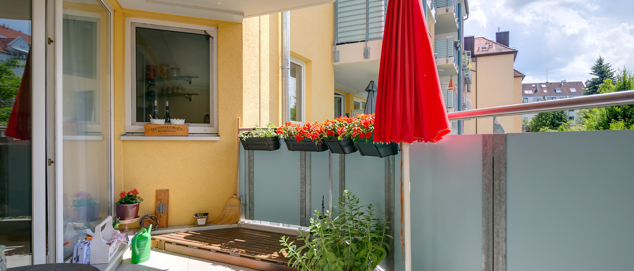 appartamento München Thalkirchen 03 balcone 10090