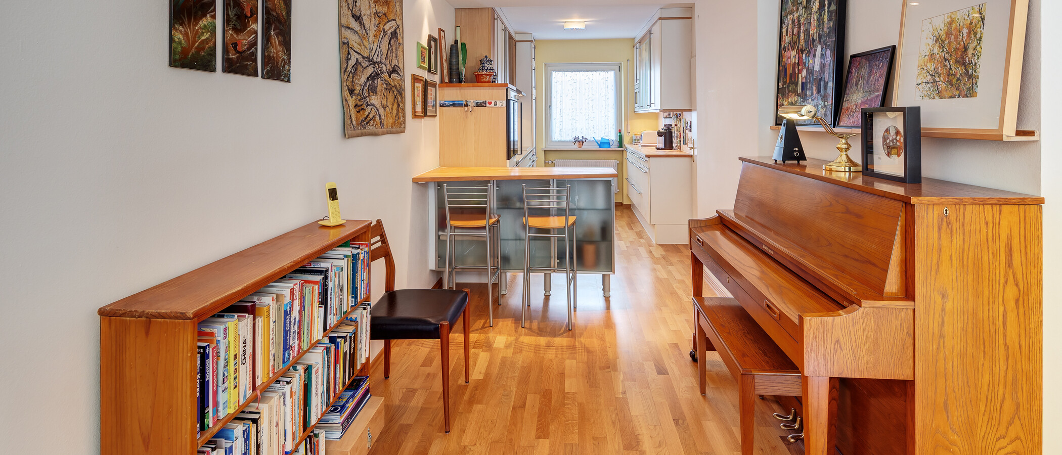 casa a schiera München Fasangarten 03 zona living 10099