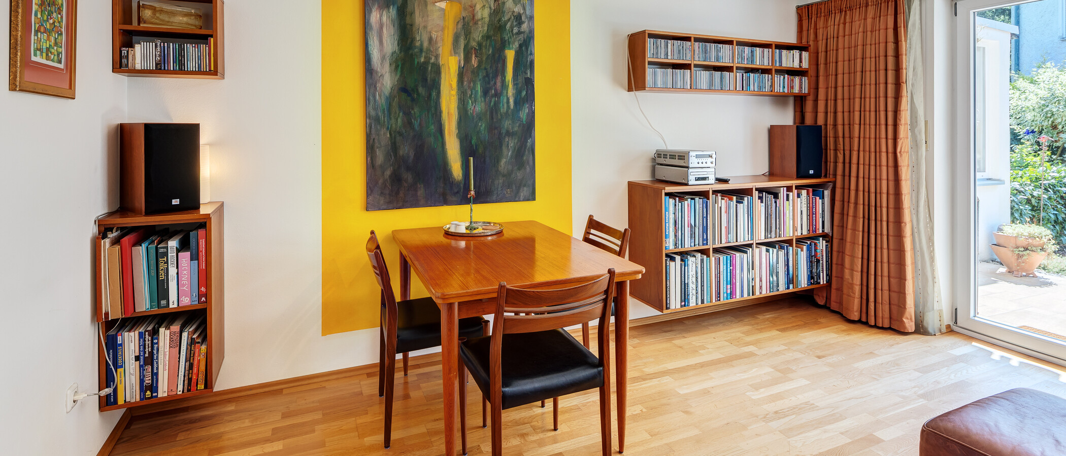 casa a schiera München Fasangarten 04 zona living 10099