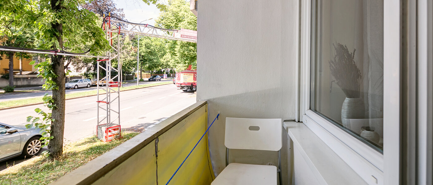 abitazione München Obersendling 02 balcone 10104