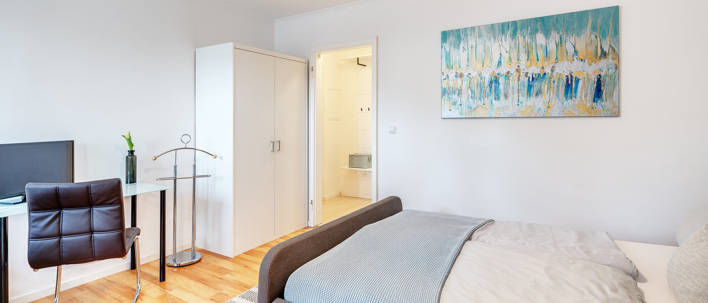 abitazione München Obersendling 03 zona living 10104