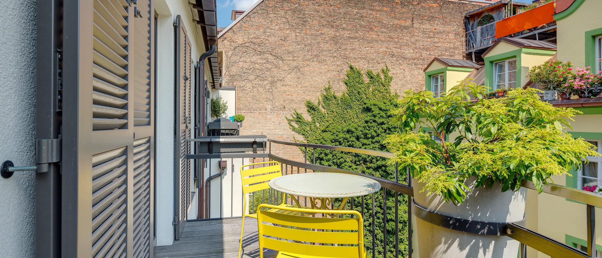 appartamento München Maxvorstadt - Universitätsviertel 02 2° balcone 10142