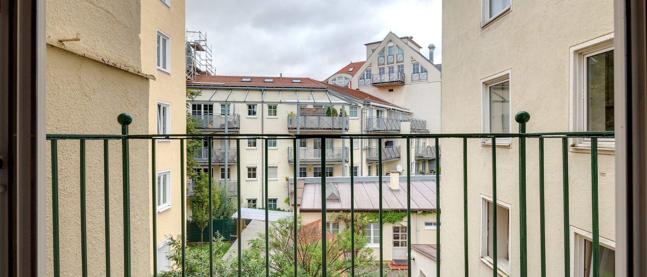 appartamento München Isarvorstadt 01 balcone 10149