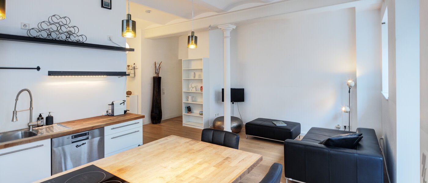 appartamento München Schlachthofviertel 01 zona living 10154