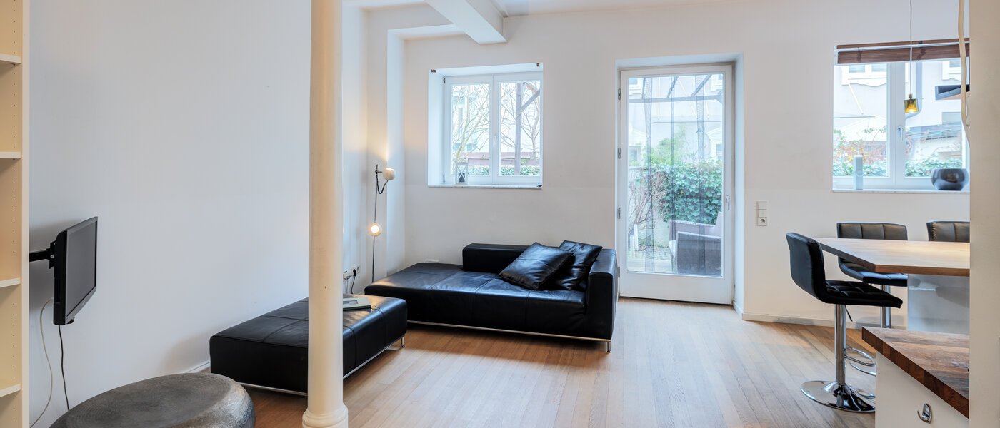 appartamento München Schlachthofviertel 02 zona living 10154