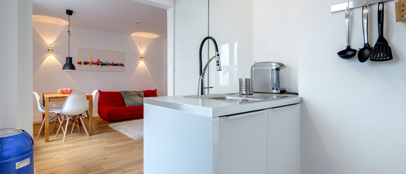 appartamento München Maxvorstadt - Universitätsviertel 03 cucina 10155