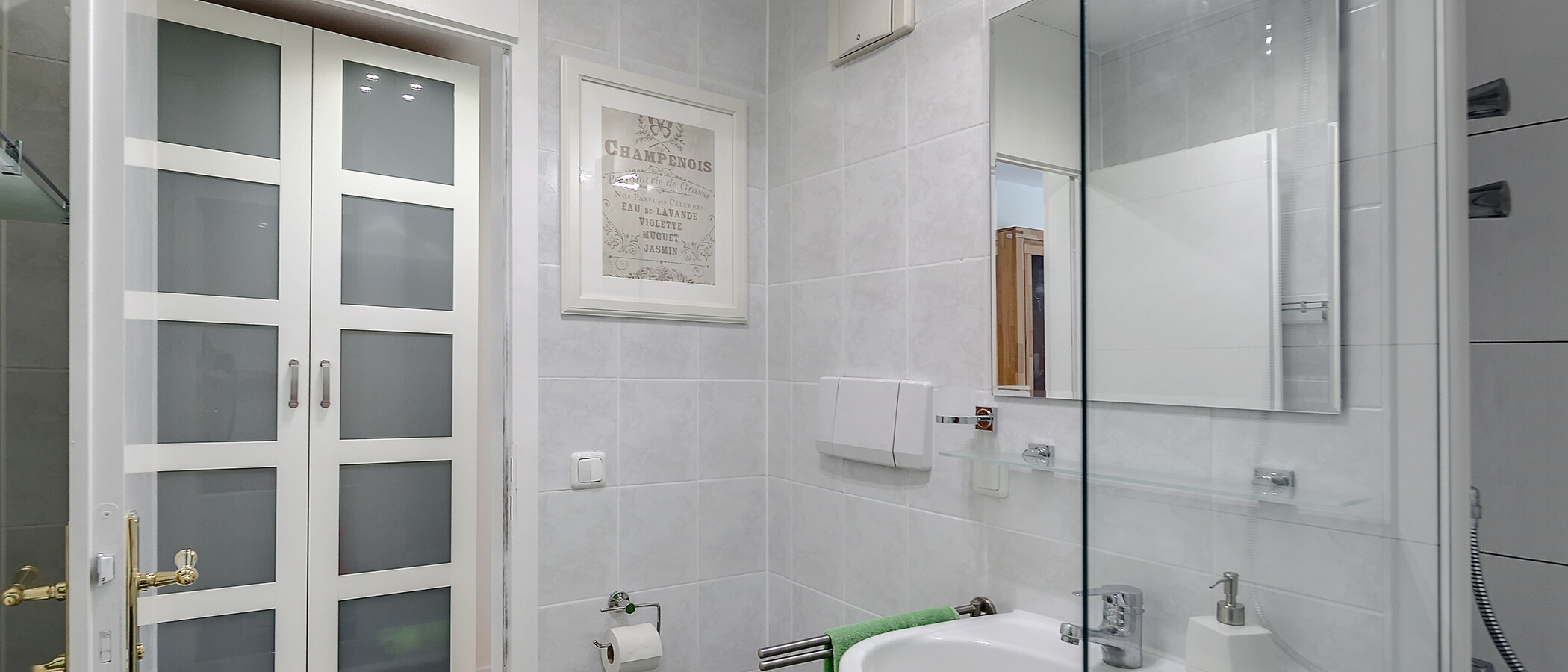 appartamento München Milbertshofen 01 bagno 10158