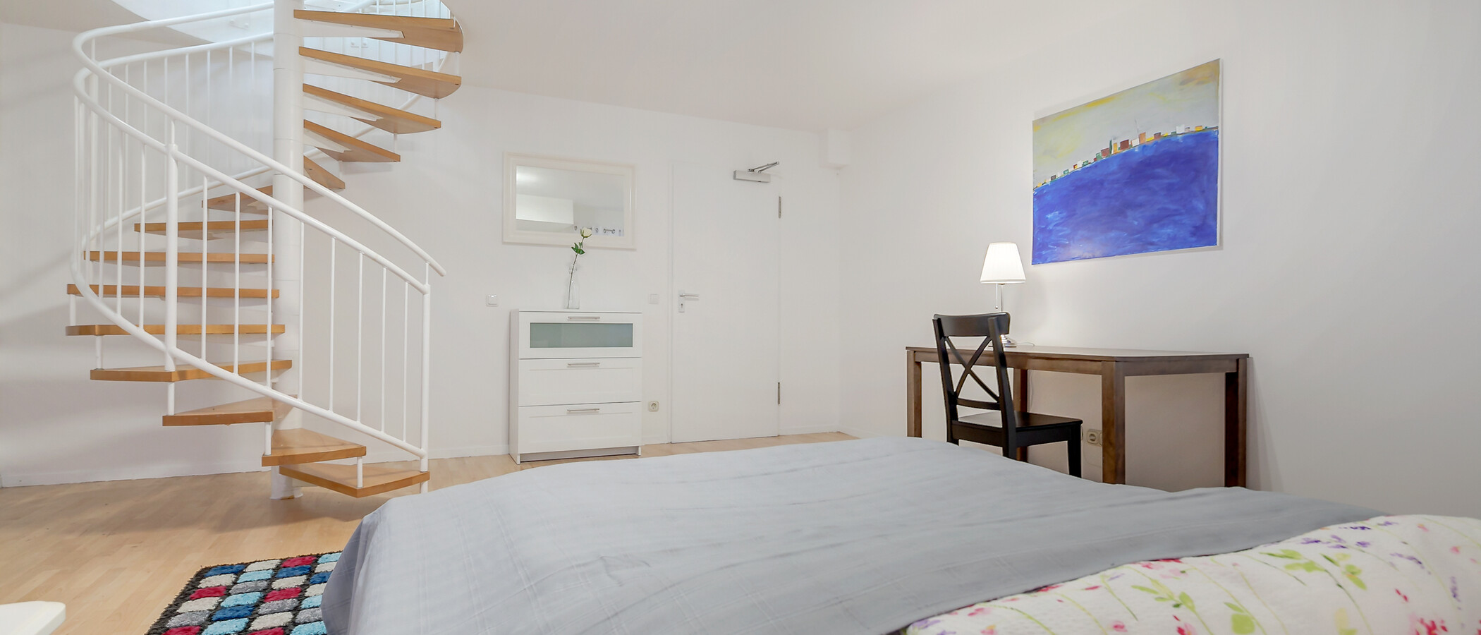 appartamento München Milbertshofen 01 zona notte 10158