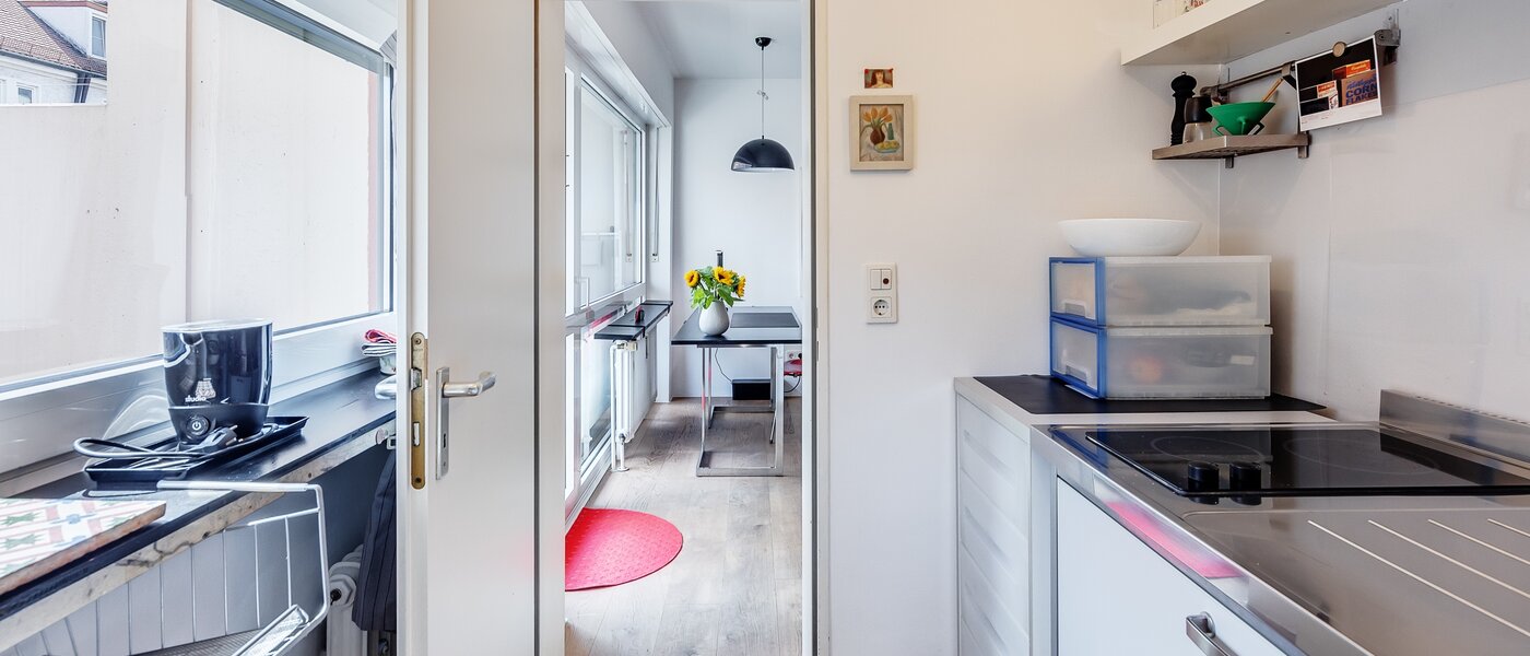 appartamento München Schwabing-West (rund um den Hohenzollernplatz) 03 cucina 10175