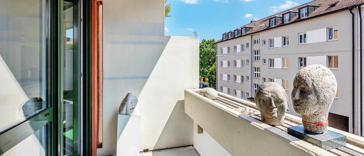appartamento München Schwabing-West (rund um den Hohenzollernplatz) 02 balcone 10175