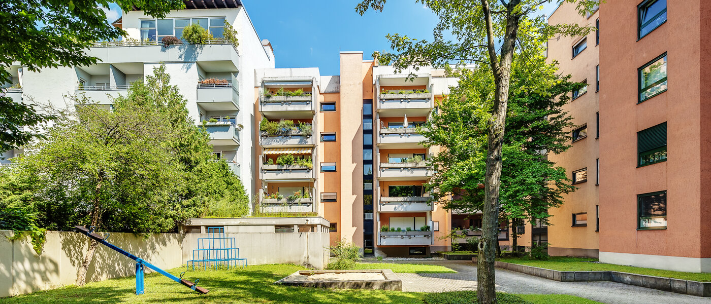 appartamento München Schwabing-West (rund um den Hohenzollernplatz) 02 cortile interno  10175