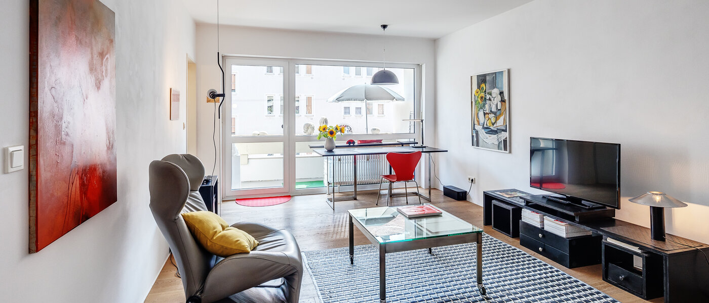 appartamento München Schwabing-West (rund um den Hohenzollernplatz) 01 zona living 10175